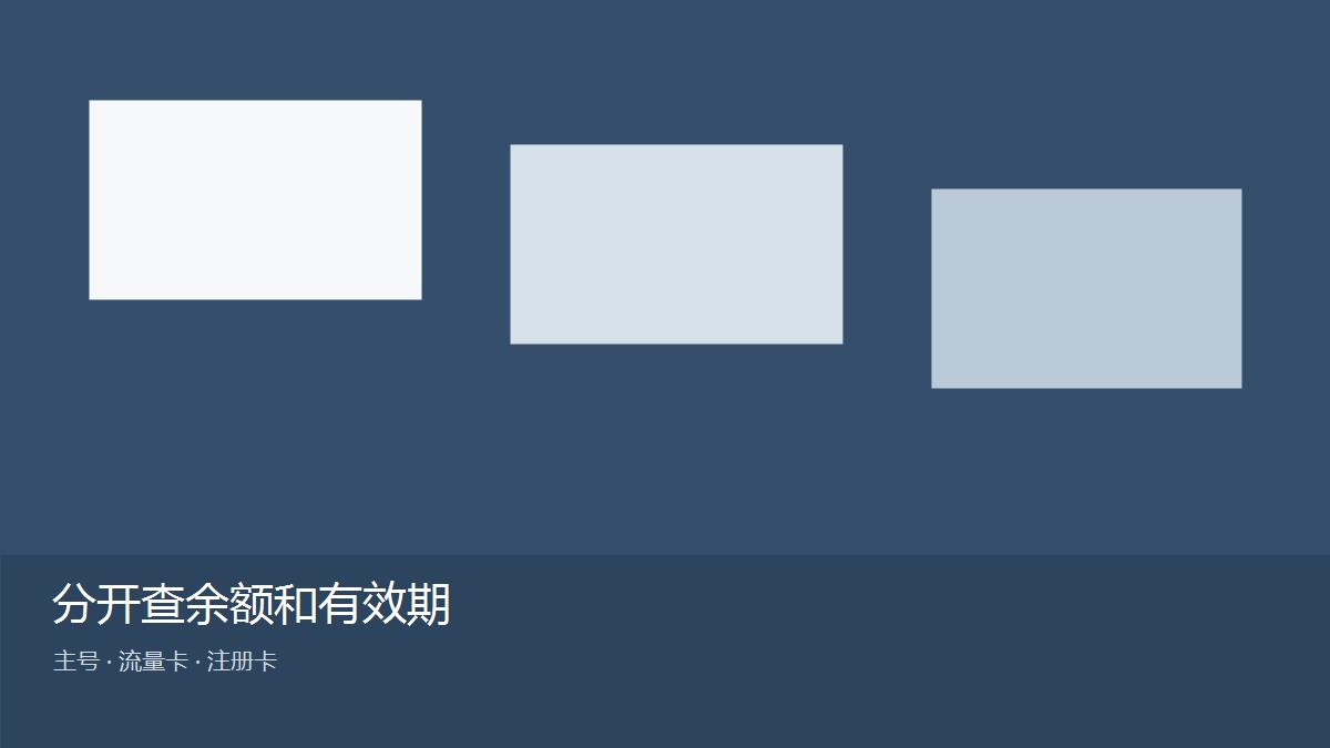 香港鸭聊卡购买后分开查询流量卡与注册卡购买的余额和有效期